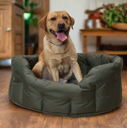 P&L Country Dog Tough Heavy Duty Oval High Sided Waterproof Dog Beds. - Chartley Chucks