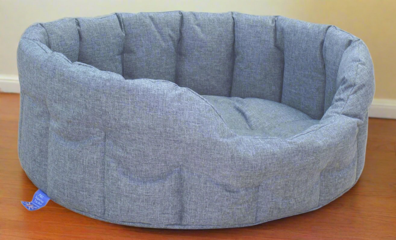 P&L Country Dog Tough Heavy Duty Oval High Sided Waterproof Dog Beds. - Chartley Chucks