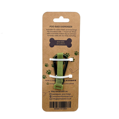 Poo Bag Dispenser + FREE ROLL - Chartley Chucks