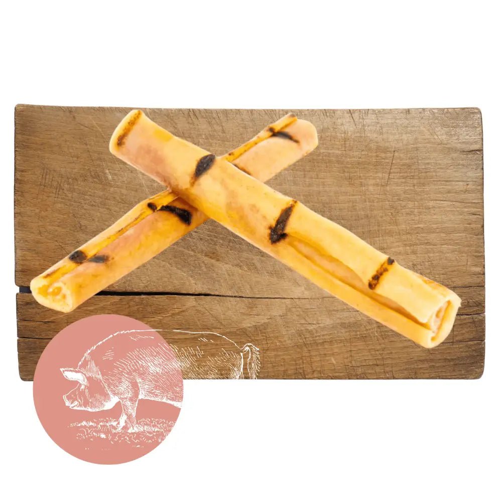 Pork Crackling Stick Natural Meat Chew For Dogs - Chartley Chucks