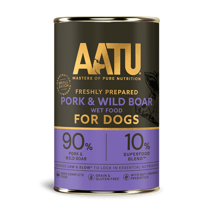 Pork & Wild Boar Wet Dog Food - Chartley Chucks