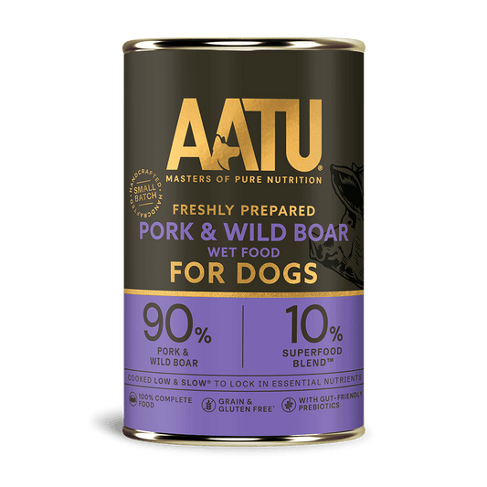 Pork & Wild Boar Wet Dog Food - Chartley Chucks