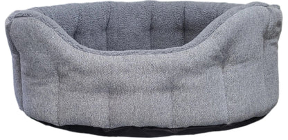 Premium Orkney Tweed Fleece Lined Bolster Beds - Chartley Chucks