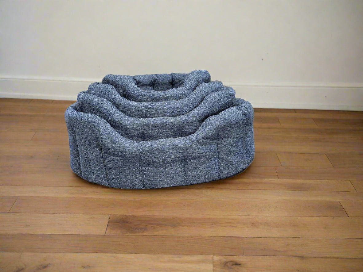 Premium Orkney Tweed Oval Beds - Chartley Chucks