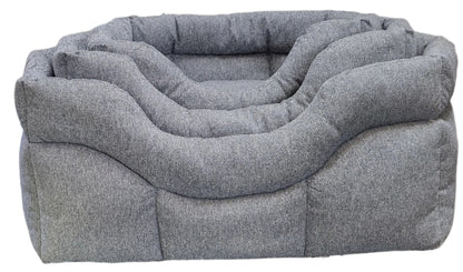 Premium Rectangular High Sided Orkney Tweed Beds - Chartley Chucks