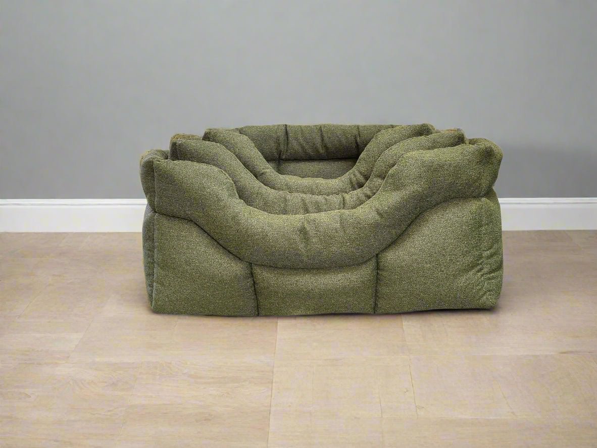 Premium Rectangular High Sided Orkney Tweed Beds - Chartley Chucks