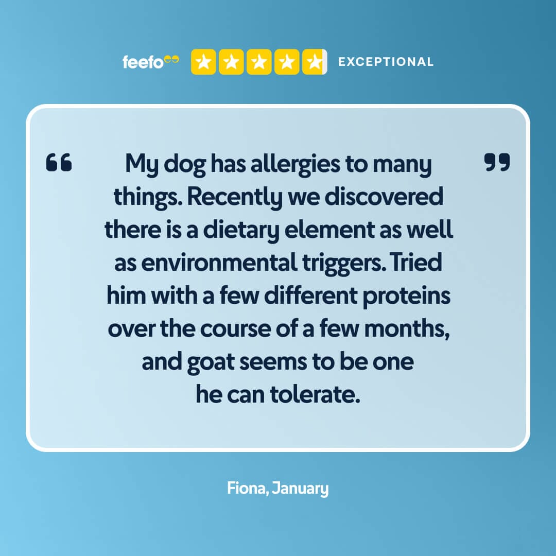 Pure Goat Dog Food (Sardinia) - Chartley Chucks