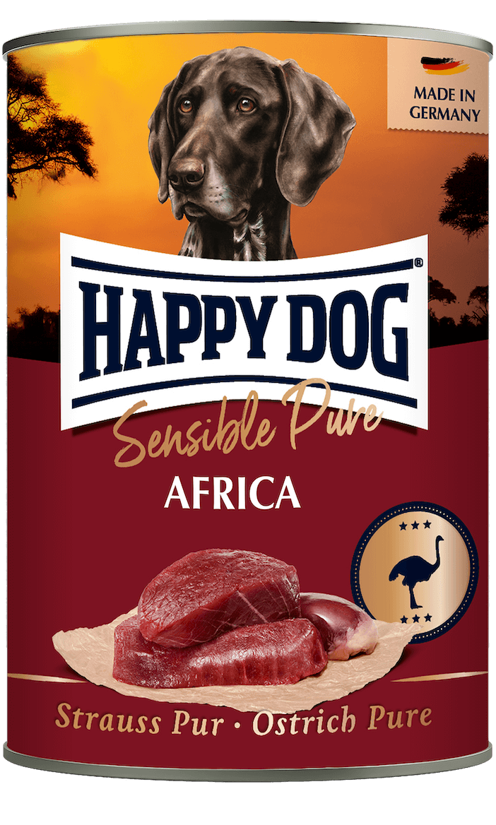 Pure Ostrich Wet Dog Food (Africa) - Chartley Chucks