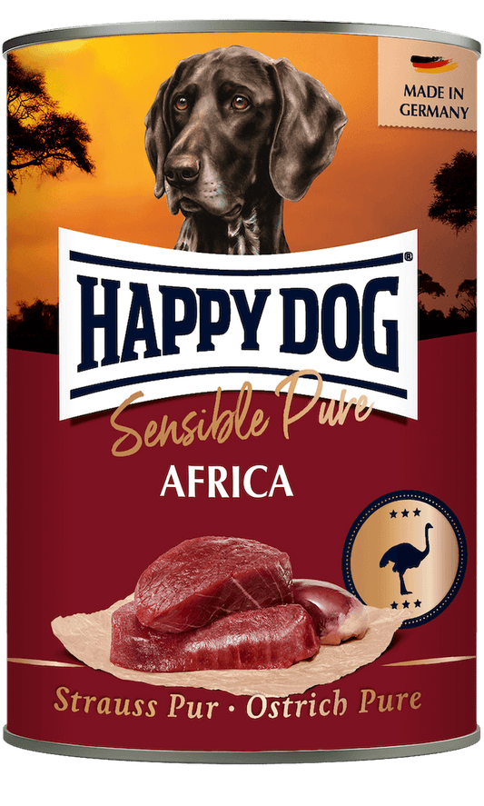Pure Ostrich Wet Dog Food (Africa) - Chartley Chucks