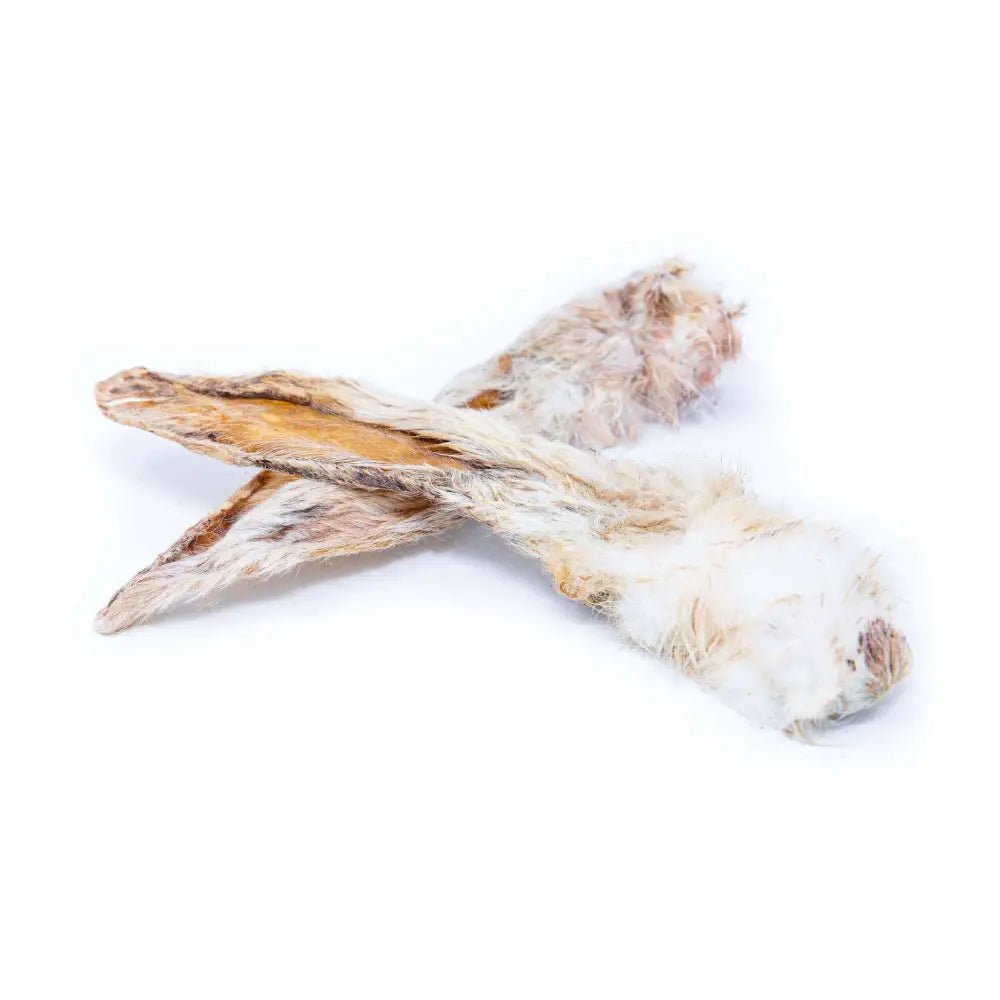 Rabbit Ear with Fur Natural Meat Chew For Dogs - Chartley Chucks