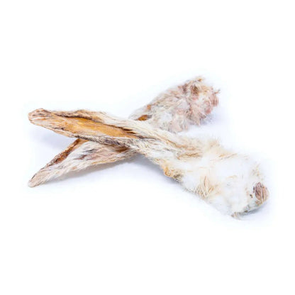 Rabbit Ear with Fur Natural Meat Chew For Dogs - Chartley Chucks
