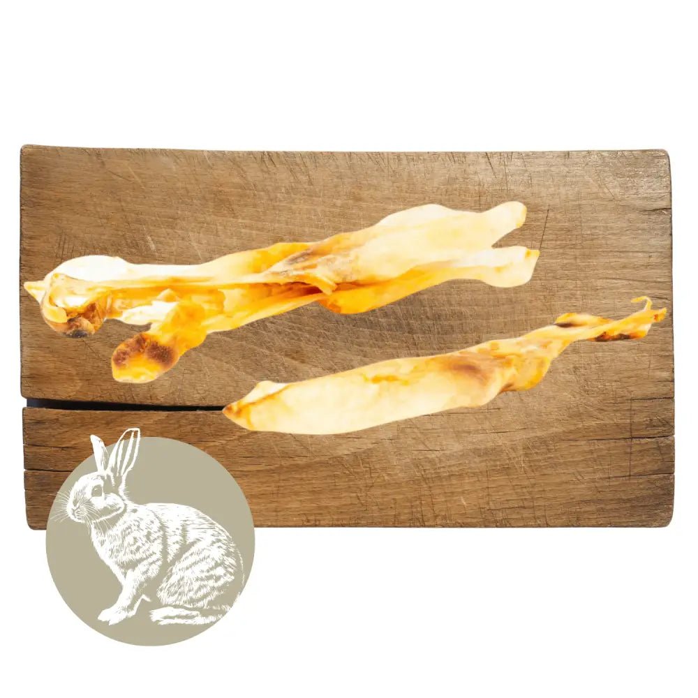 Rabbit Ear without Fur Natural Meat Chew For Dogs - Chartley Chucks
