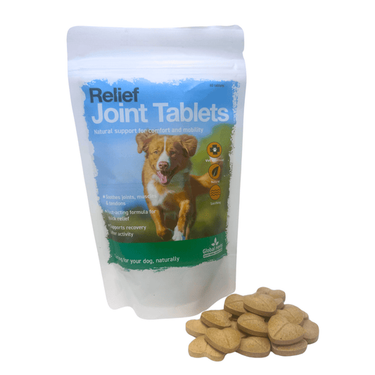 Relief Tablets (60) - Global Herbs - Canine - Chartley Chucks