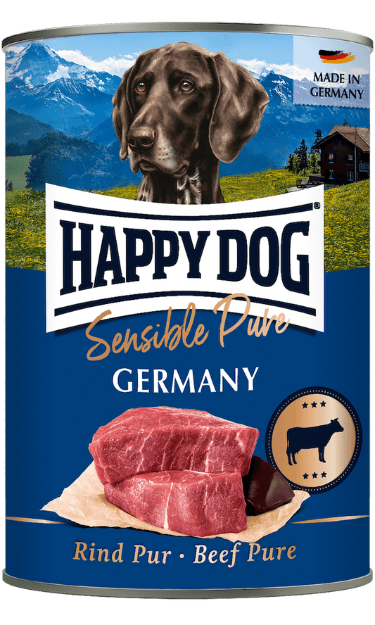Sensitive Pure Beef Wet Dog Food (Germany) - Chartley Chucks