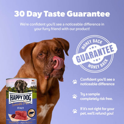 Sensitive Pure Buffalo Wet Dog Food (Italy) - Chartley Chucks
