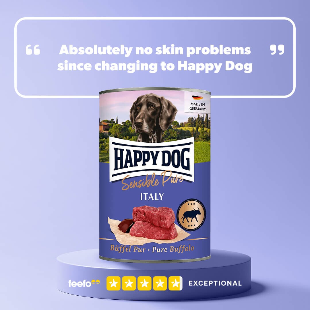 Sensitive Pure Buffalo Wet Dog Food (Italy) - Chartley Chucks