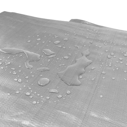 Silver XL - Grade Tarpaulin 3m x 4m - 260gsm - Chartley Chucks