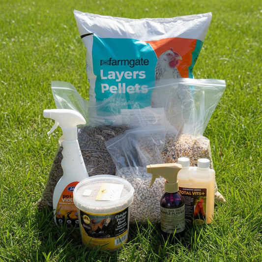 Starter kits - feed bedding etc - Chartley Chucks