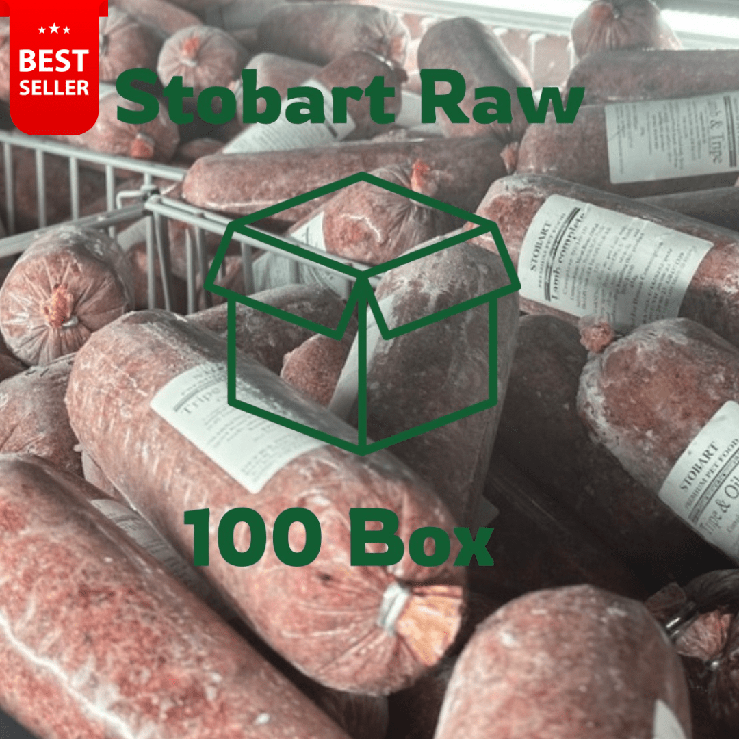Stobart Raw Dog food - Box of 100 rolls - Chartley Chucks