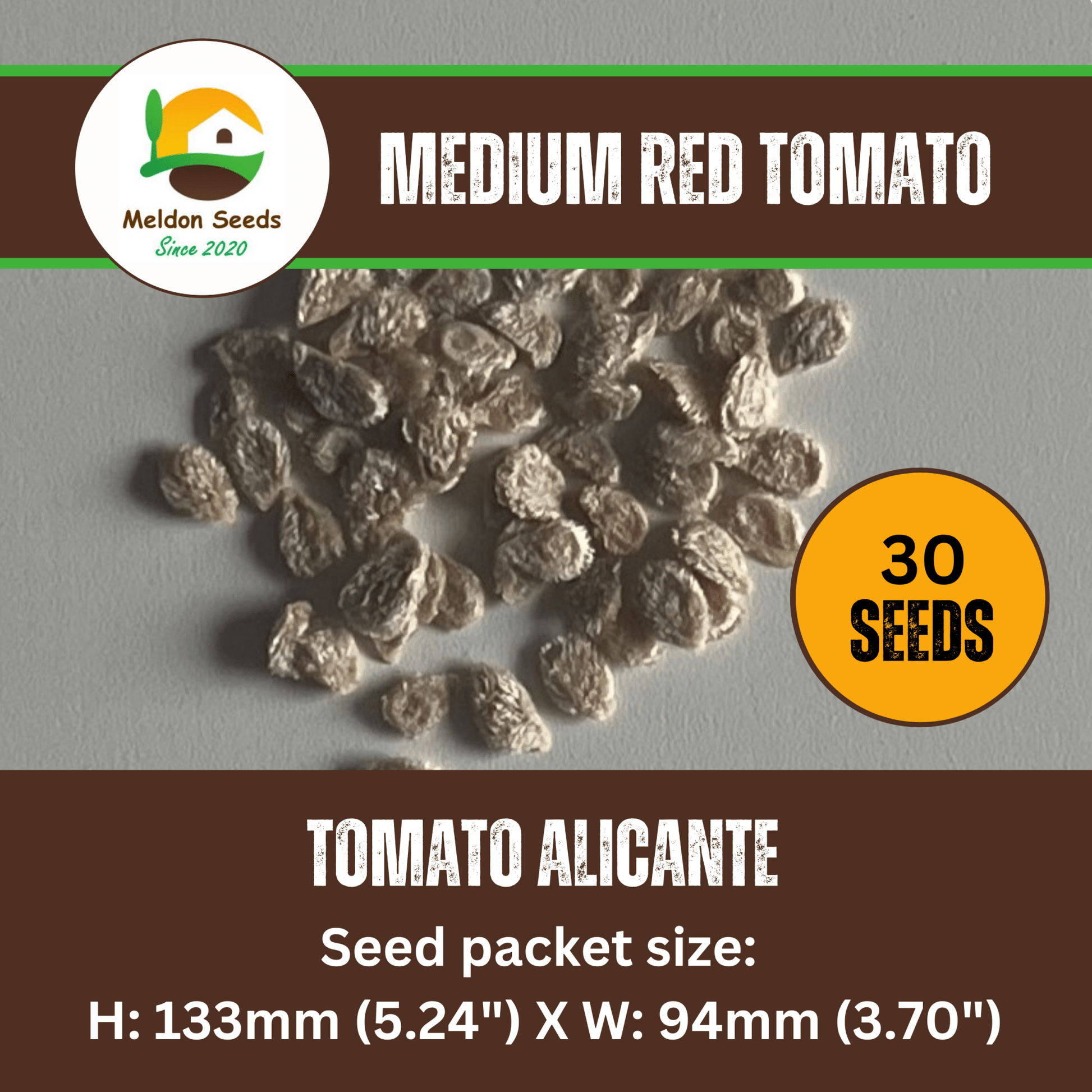 Tomato Alicante 30 Seeds - Chartley Chucks