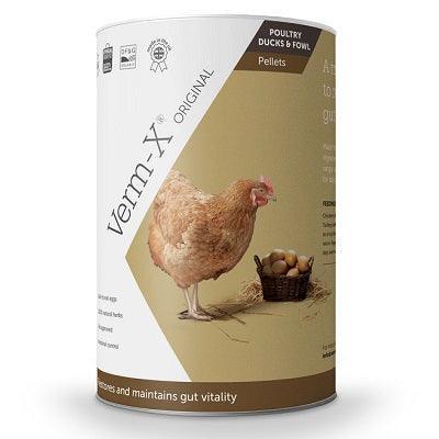 Verm X Pellets For Poultry 250g - Chartley Chucks