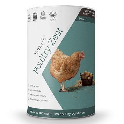 Verm X Poultry Spice & Zest 500g - Chartley Chucks