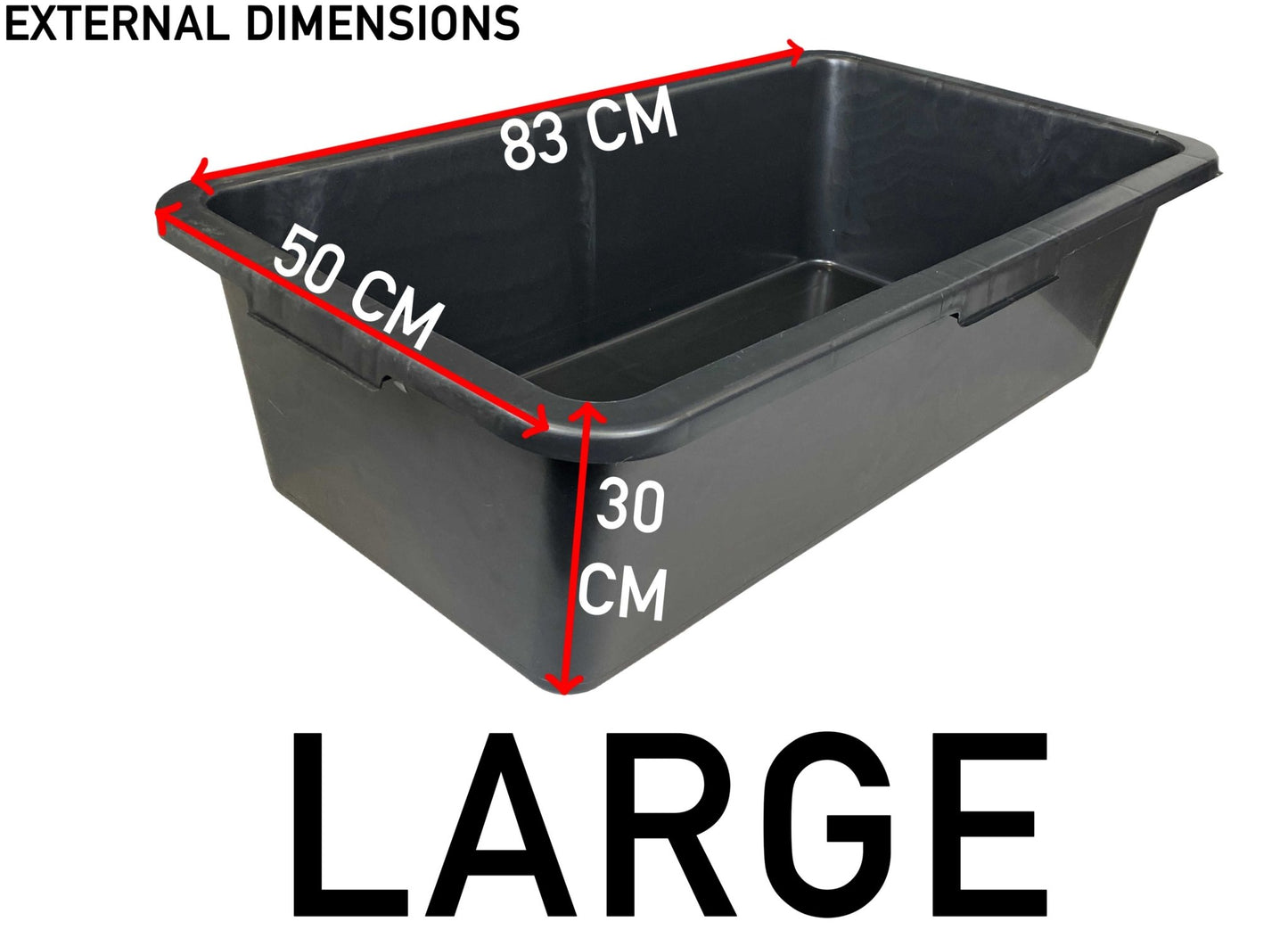 Versatile Large 90L Dog Bath/Pool/Tub - Suitable for Small to Large Breeds - with Drain Plug & Premium Connector - Perfect for medium and large dog breeds - Durable, Easy to Store - Chartley Chucks