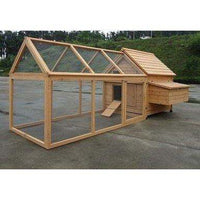 The Medium Chartley Coop and Run 6 Birds Flat pack