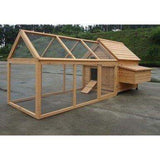 The Medium Chartley Coop and Run 6 Birds Flat pack
