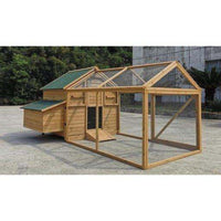 Large Chartley Coop and RUN 10-12 birds - Flat pack